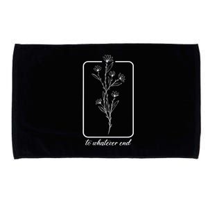 Throne Of Glass Flower Microfiber Hand Towel