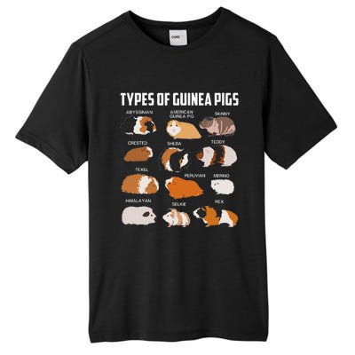 Types Of Guinea Pigs Owner Cool Animal Xmas Gift Tall Fusion ChromaSoft Performance T-Shirt