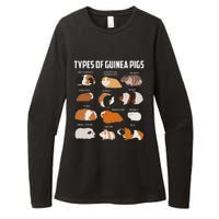 Types Of Guinea Pigs Owner Cool Animal Xmas Gift Womens CVC Long Sleeve Shirt