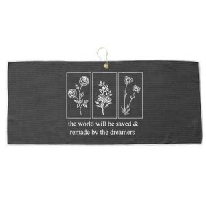 Throne Of Glass Flower Aelin Large Microfiber Waffle Golf Towel