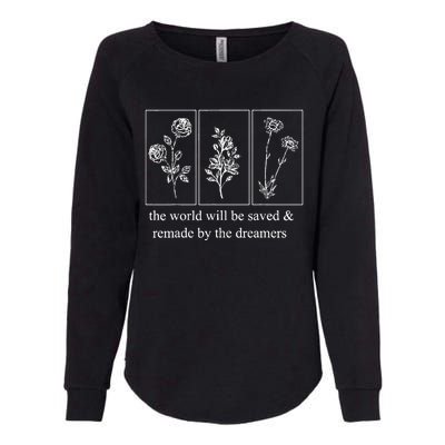 Throne Of Glass Flower Aelin Womens California Wash Sweatshirt