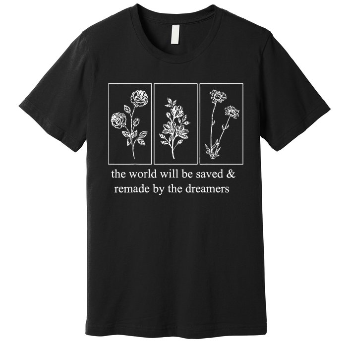 Throne Of Glass Flower Aelin Premium T-Shirt