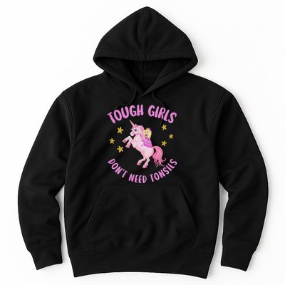 Tonsils Out Gift For Children Tonsillectomy Recovery Hoodie