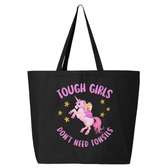 Tonsils Out Gift For Children Tonsillectomy Recovery 25L Jumbo Tote