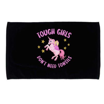 Tonsils Out Gift For Children Tonsillectomy Recovery Microfiber Hand Towel