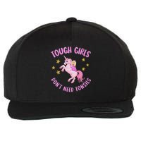 Tonsils Out Gift For Children Tonsillectomy Recovery Wool Snapback Cap