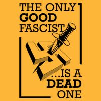 The Only Good Fascist Is A Dead One Sustainable Knit Beanie