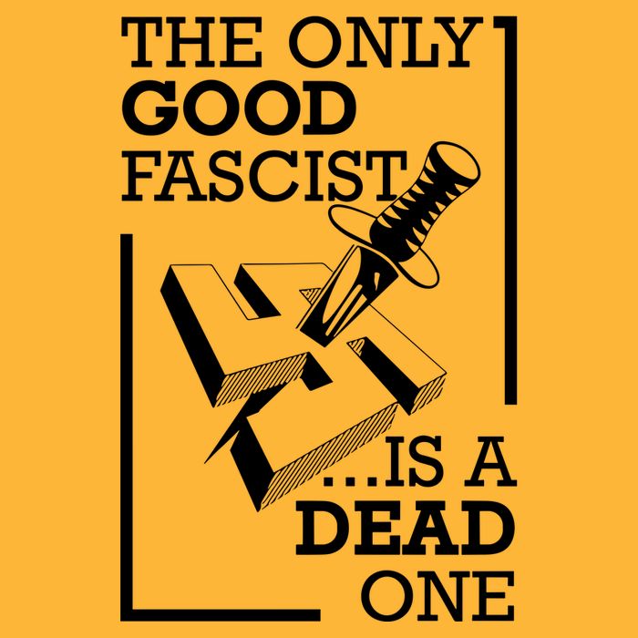 The Only Good Fascist Is A Dead One Sustainable Knit Beanie