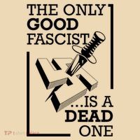 The Only Good Fascist Is A Dead One Zip Tote Bag