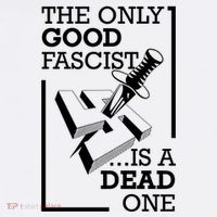 The Only Good Fascist Is A Dead One Crop Top