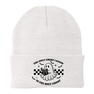 The Only Ghost I Know Is The Holy Ghost Halloween Knit Cap Winter Beanie