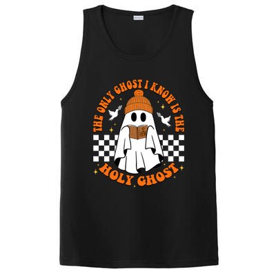 The Only Ghost I Know Is The Holy Ghost Halloween Boo Bible PosiCharge Competitor Tank