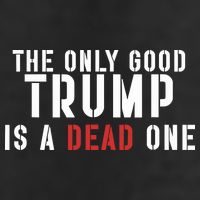 The Only Good Trump Is A Dead One Limited Adult Drive Performance Visor