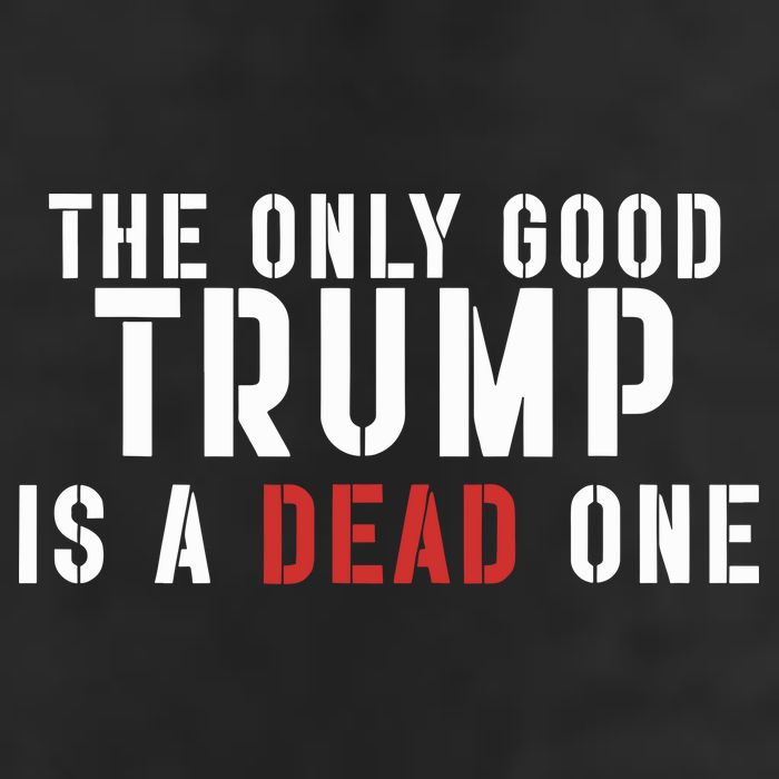 The Only Good Trump Is A Dead One Limited Adult Drive Performance Visor