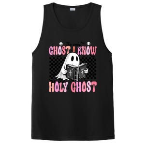 The Only Ghost I Know Is The Holy Ghost Funny Halloween Funny Gift PosiCharge Competitor Tank