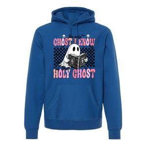 The Only Ghost I Know Is The Holy Ghost Funny Halloween Funny Gift Premium Hoodie