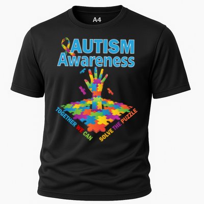 Together We Can Solve The Puzzle Autism Awareness Performance Shirt