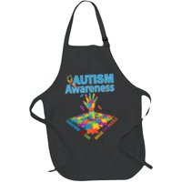 Together We Can Solve The Puzzle Autism Awareness Apron