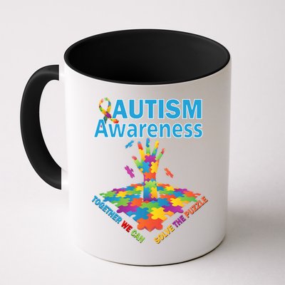 Together We Can Solve The Puzzle Autism Awareness Mug