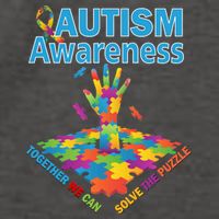 Together We Can Solve The Puzzle Autism Awareness Vector Backpack