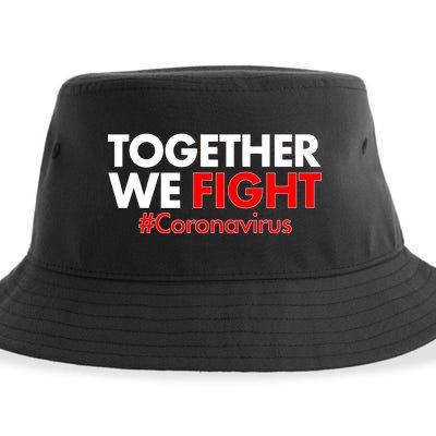 Together We Fight #Coronavirus Support Sustainable Bucket Hat