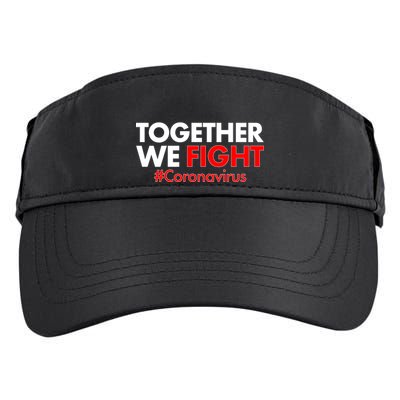 Together We Fight #Coronavirus Support Adult Drive Performance Visor