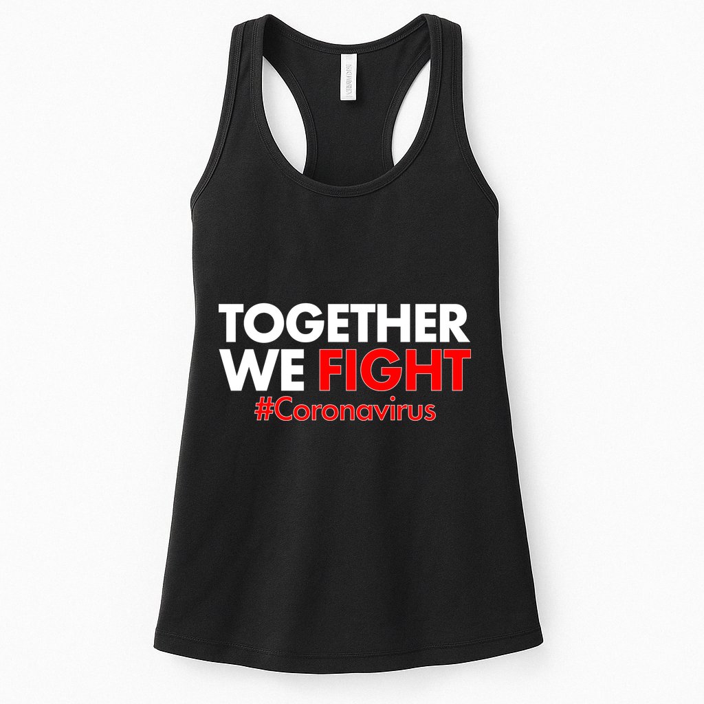 Together We Fight #Coronavirus Support Womens Tank Top