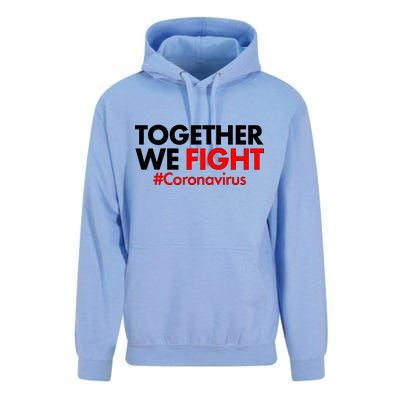 Together We Fight #Coronavirus Support Unisex Surf Hoodie