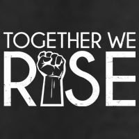 Together We Rise Protest Support Unite Garment-Dyed Heavyweight T-Shirt