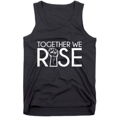 Together We Rise Protest Support Unite Tank Top