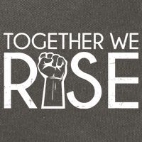 Together We Rise Protest Support Unite Cotton Canvas Backpack