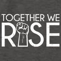 Together We Rise Protest Support Unite Vector Backpack