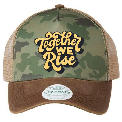 Together We Rise Retro Legacy Tie Dye Trucker Hat