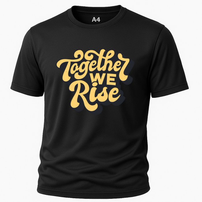 Together We Rise Retro Performance Shirt