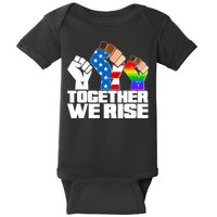 Together We Rise Unity Baby Bodysuit