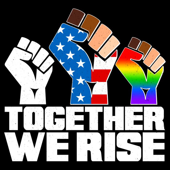 Together We Rise Unity Baby Bodysuit