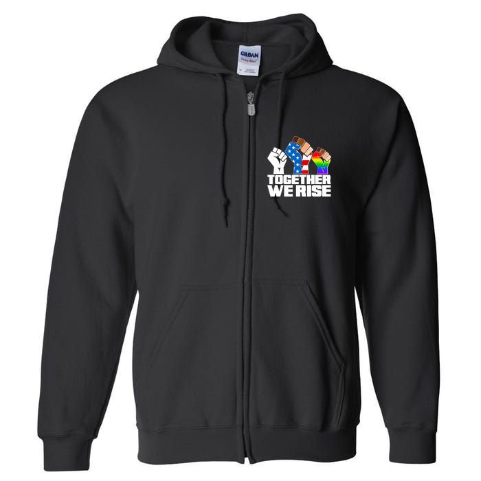Together We Rise Unity Full Zip Hoodie