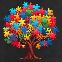 Tree Of Hope Autism Awareness Funny Support Puzzle Great Gift Cool Comfort Performance Bucket Hat