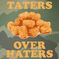 Taters Over Haters Funny Food Legacy Tie Dye Trucker Hat