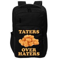 Taters Over Haters Funny Food Impact Tech Backpack