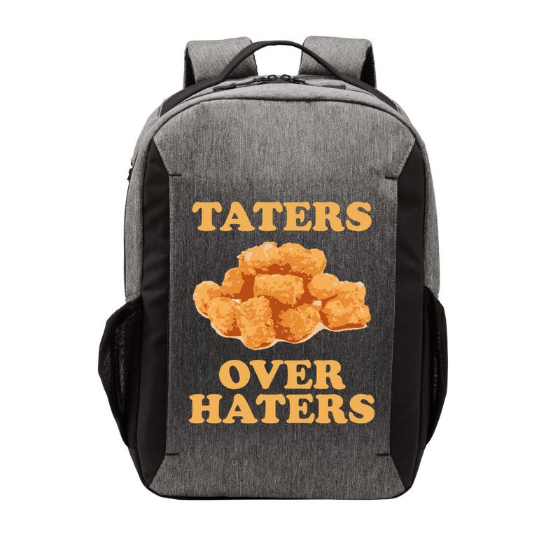 Taters Over Haters Funny Food Vector Backpack
