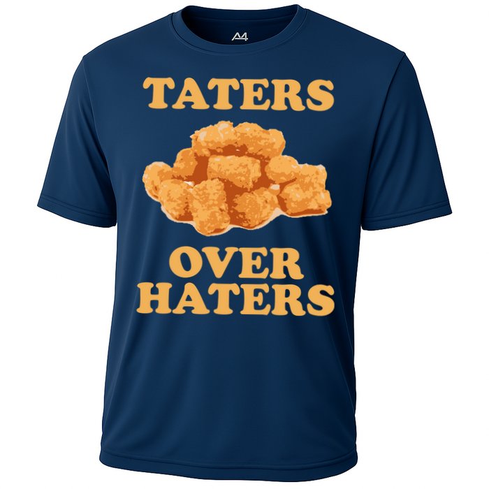 Taters Over Haters Funny Food Cooling Performance Crew T-Shirt