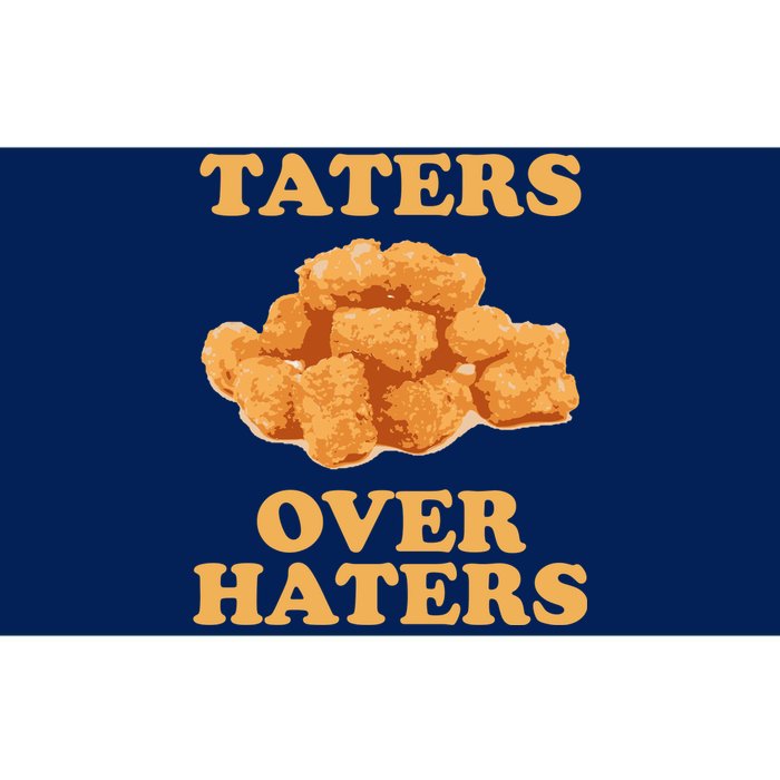 Taters Over Haters Funny Food Bumper Sticker