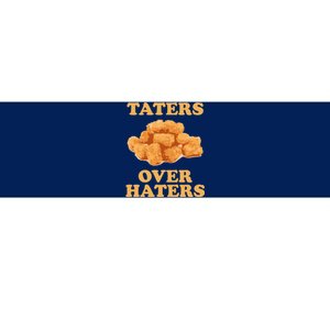 Taters Over Haters Funny Food Bumper Sticker