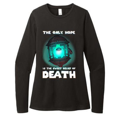 The Only Hope Is The Sweet Relief Of Death Luma Star Womens CVC Long Sleeve Shirt