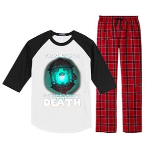 The Only Hope Is The Sweet Relief Of Death Luma Star Raglan Sleeve Pajama Set