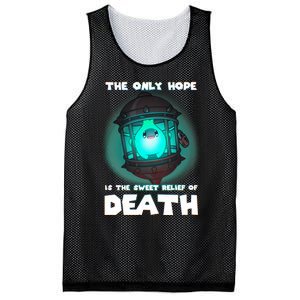 The Only Hope Is The Sweet Relief Of Death Luma Star Mesh Reversible Basketball Jersey Tank