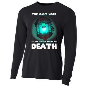 The Only Hope Is The Sweet Relief Of Death Luma Star Cooling Performance Long Sleeve Crew