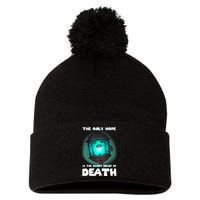 The Only Hope Is The Sweet Relief Of Death Luma Star Pom Pom 12in Knit Beanie