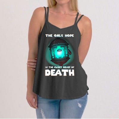 The Only Hope Is The Sweet Relief Of Death Luma Star Women's Strappy Tank